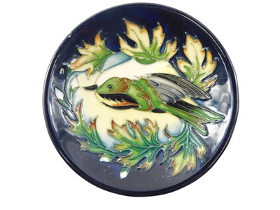 Lot 902 - A Moorcroft pottery Ingleswood pin tray,...