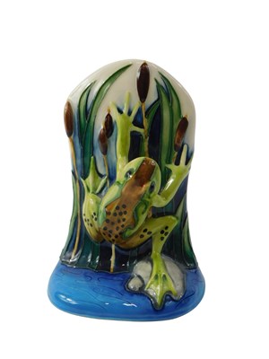 Lot 907 - A Moorcroft pottery sculpture, modelled as...