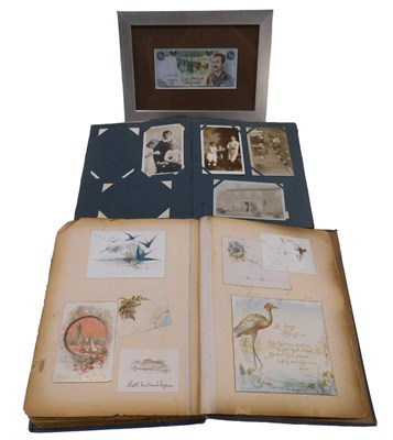 Lot 945 - Miscellaneous Victorian scraps, and an Iraqi...