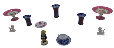 Lot 947 - Miscellaneous 19thC and later ceramics, to...