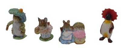 Lot 965 - Three Beswick Beatrix Potter...
