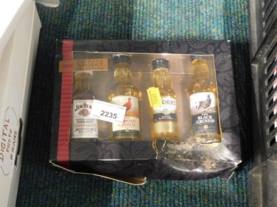 Lot 2235 - A Blended whisky miniature selection, to...