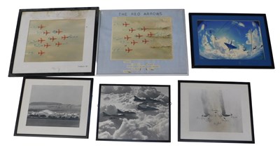 Lot 1030 - A collection of Red Arrows signed photographs,...