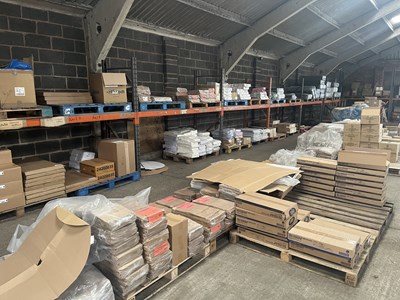 Lot 10A - FOR SALE by TENDER. The residual stock and...