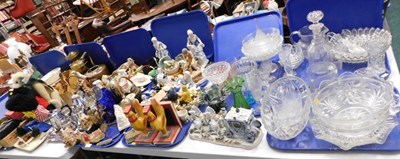 Lot 2247 - Glassware, to include tumblers, sherry glasses,...