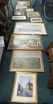 Lot 2254 - A quantity of pictures and prints, to include...