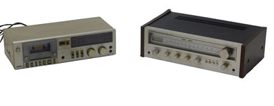 Lot 1067 - A Pioneer SX-450 stereo receiver, and a...
