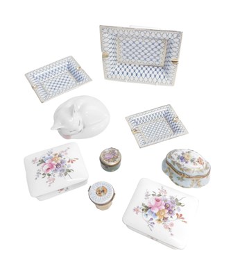 Lot 1124 - A Royal Copenhagen porcelain model of a...
