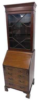 Lot 1137 - An Edwardian mahogany and satinwood...