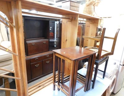 Lot 1630A - A group of furniture, including a pine boot...
