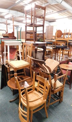 Lot 1719 - A group of furniture, to include a circular...