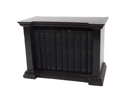 Lot 347 - Tennyson's Poetical works, set of ten volumes,...