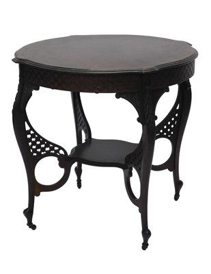 Lot 1198 - An Edwardian mahogany two tier occasional...