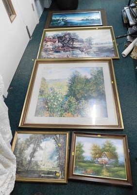 Lot 2079A - Framed pictures and prints to include...