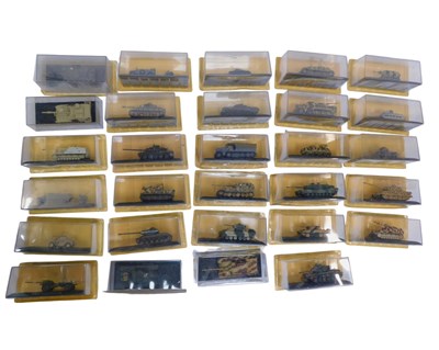 Lot 501 - Deagostini Combat Tanks Collection diecast,...