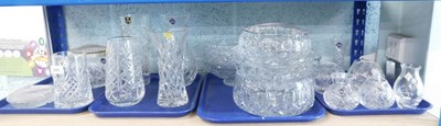 Lot 2283 - A quantity of cut glass, mainly Edinburgh...