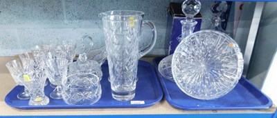 Lot 2284 - A quantity of cut glass, to include Edinburgh...