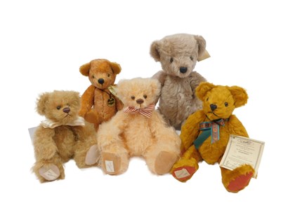 Lot 538 - Deans Rag Book Company bears, including Harry,...