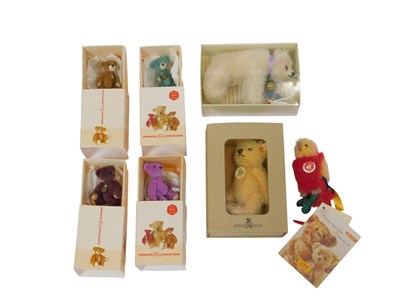 Lot 540 - Steiff and Hermann miniature Teddy...