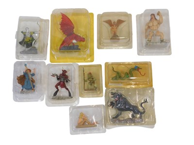 Lot 552 - Hachette Partworks Beasts and Beings resin...