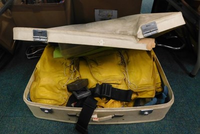 Lot 2149C - A vintage scuba diving set.