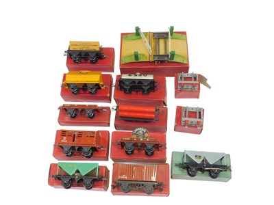 Lot 582 - Hornby Trains O gauge tinplate rolling...