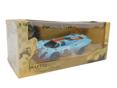 Lot 599 - An Auto Art The Steve McQueen Collection 1:18...