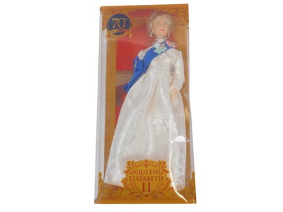 Lot 610 - A Mattel Barbie Queen Elizabeth II 70th...