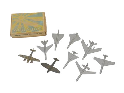 Lot 613 - Zil aviation box set, including a TU24 Bomber,...