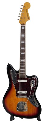 Lot 33 - A Squier Jaguar Affinity Series electric...