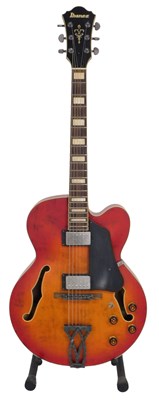 Lot 37 - An Ibanez Artcore Vintage hollow body electric...