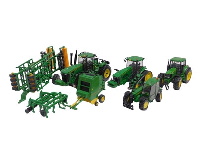 Lot 654 - Britains Ertl unboxed diecast, including John...