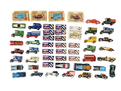 Lot 689 - Corgi, Burago and other boxed and unboxed...