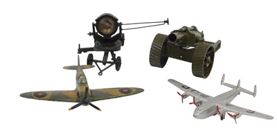 Lot 700 - A Britains 18" Heavy Howitzer, a Britains...