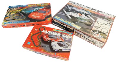 Lot 713 - Scalextric and Micro Scalextric slot car sets,...