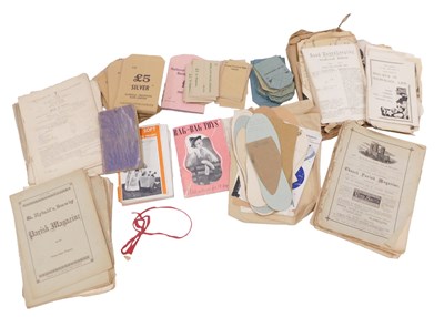 Lot 959 - A quantity of ephemera, including Scauby...