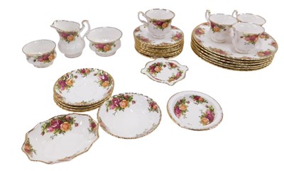Lot 961A - Royal Albert Old Country Roses tea and dinner...