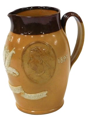 Lot 67 - A Doulton Lambeth stoneware two-tone...