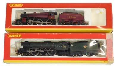 Lot 748 - Hornby OO gauge locomotives, comprising a LMS...