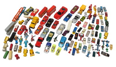 Lot 770 - Playworn diecast, including Majorette Turbo...