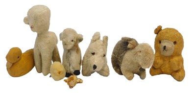 Lot 773 - Various plush bears, including a rabbit, bear,...