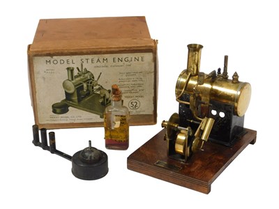 Lot 803 - A Mersey Models model stationary type steam...