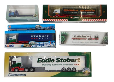 Lot 804 - Corgi and other boxed Eddie Stobart...