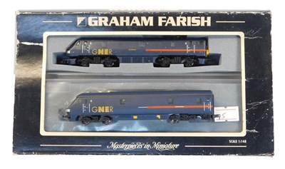 Lot 821 - A Graham Farish GNER Class 91 Grantham Mk IV...