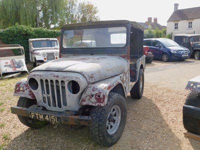 Lot 13D - A Jeep CJ-5, Registration FTM 415L. petrol,...