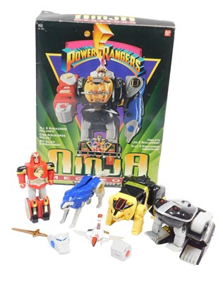 Lot 845 - A Sabbans by Bandai Power Rangers Deluxe Ninja...
