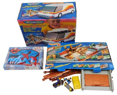 Lot 849 - The Original Micro Machines Super Van City, a...
