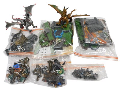 Lot 859 - Mega Blocks Dragons, including 9886 Sorcerer's...