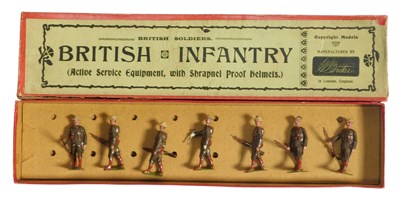 Lot 619 - W Britain British Soldiers British Infantry...