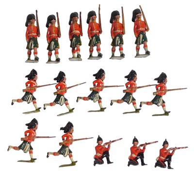 Lot 626 - W Britain figures, including The Gordon...